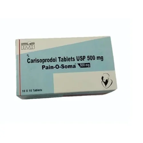 Pain-O-Soma 500 mg (Carisoprodol)